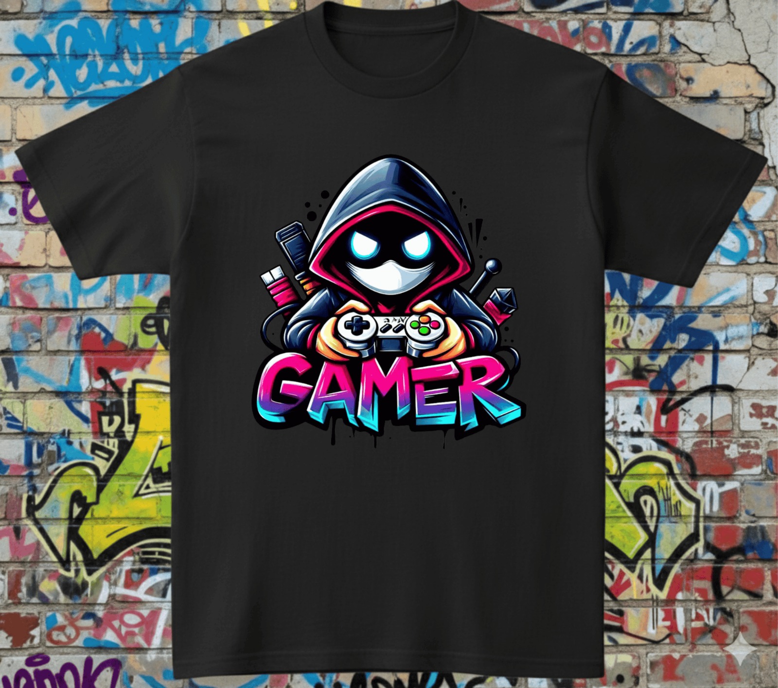 Camiseta Hooded Gamer — Street Core